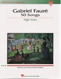 Faure 50 Songs High Voice Sheet Music Songbook