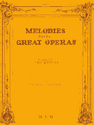 Melodies From The Great Operas Watters Sheet Music Songbook