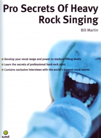Pro Secrets Of Heavy Rock Singing Martin Sheet Music Songbook