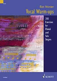 Vocal Warm Ups Heizmann 200 Exercises Sheet Music Songbook