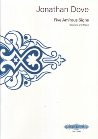 Five Amrous Sighs Dove Soprano & Piano Sheet Music Songbook