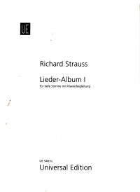 Strauss R Lieder Album I Low Voice Sheet Music Songbook