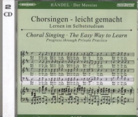 Handel Messiah Musicpartner Cd Bass Part Sheet Music Songbook