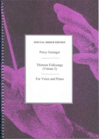 Grainger Folk Song Arrangements Book 2 Songs Sheet Music Songbook