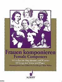 Female Composers Voice & Piano Sheet Music Songbook