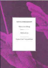 Dring Dedications Med/high Voice & Piano Sheet Music Songbook
