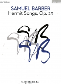 Barber Hermit Songs  Low Sheet Music Songbook