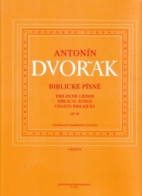 Dvorak Biblical Songs Alto Bar Sheet Music Songbook