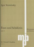Stravinsky Faun & The Shepherdess Op2 Mezzo  Piano Sheet Music Songbook