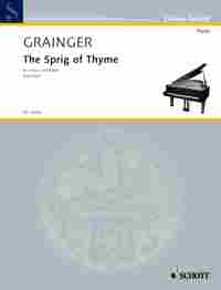 Grainger Sprig Of Thyme Low Sheet Music Songbook