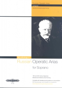 Russian Operatic Arias Soprano Sheet Music Songbook