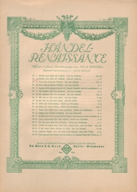 Handel Handel Dimmi Cara From Scipione Sheet Music Songbook