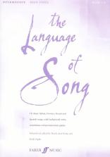 Language Of Song Intermediate High Voice Book & Cd Sheet Music Songbook