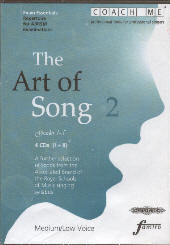 Art Of Song 2 Grades 1-5 Low/medium 4 Cd Set Sheet Music Songbook