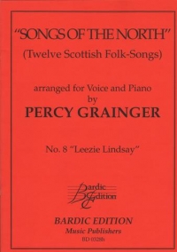 Grainger Songs Of The North Sheet Music Songbook