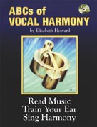 Abcs Of Vocal Harmony Howard Book & 4 Cds Sheet Music Songbook