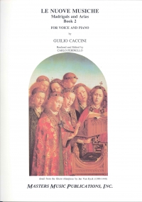Caccini Le Nuovo Muciche Selections Book 2 Sheet Music Songbook