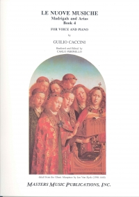 Caccini Le Nuovo Muciche Selections Book 4 Sheet Music Songbook