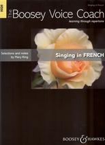 Boosey Voice Coach Singing In French King High Sheet Music Songbook
