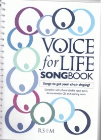 Voice For Life Songbook Blue Book Sheet Music Songbook