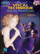 Advanced Vocal Technique Middle Voice Book&audio Sheet Music Songbook