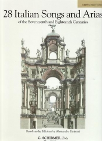 28 Italian Songs & Arias Medium High Sheet Music Songbook