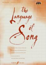 Language Of Song Advanced Medium Voice Book & Cd Sheet Music Songbook