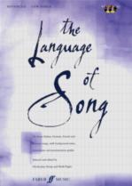 Language Of Song Advanced Low Voice Book & Cd Sheet Music Songbook
