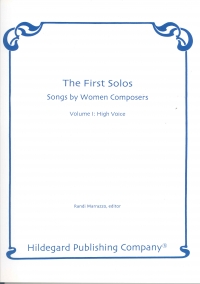First Solos Songs By Women Composers Vol 1 Sheet Music Songbook