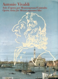 Vivaldi Arie Dopera Mezzo Contralto Voice & Piano Sheet Music Songbook