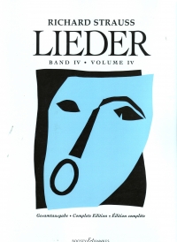 Strauss R Lieder Vol 4 Complete Edition Sheet Music Songbook