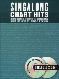 Singalong Chart Hits Book & Cds Female Voices Sheet Music Songbook