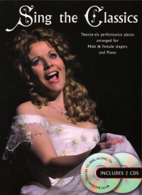 Sing The Classics Book & Cds Sheet Music Songbook