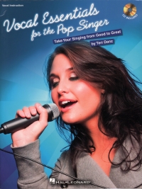 Vocal Essentials For The Pop Singer Danz Book & Cd Sheet Music Songbook