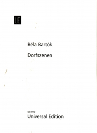 Bartok 5 Dorfszenen  Female Voice & Piano Sheet Music Songbook