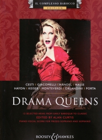 Drama Queens Curtis Mezzo-soprano & Piano Sheet Music Songbook