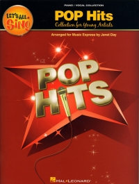 Lets All Sing Pop Hits Piano Vocal Sheet Music Songbook