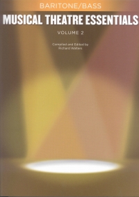 Musical Theatre Essentials Baritone Bass Vol 2 Sheet Music Songbook