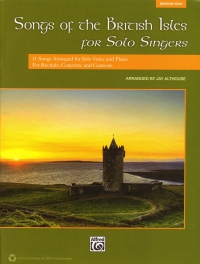 Songs Of The British Isles Solo Singers Med High Sheet Music Songbook