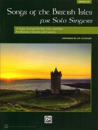 Songs Of The British Isles Solo Singers Med Low Sheet Music Songbook