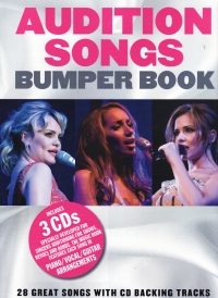 Audition Songs Bumper Book + 3 Cds Sheet Music Songbook