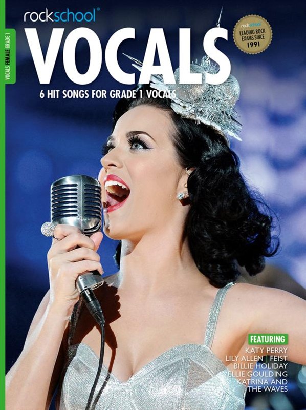 Rockschool Vocals Female 2014 Grade 1 + Online Sheet Music Songbook