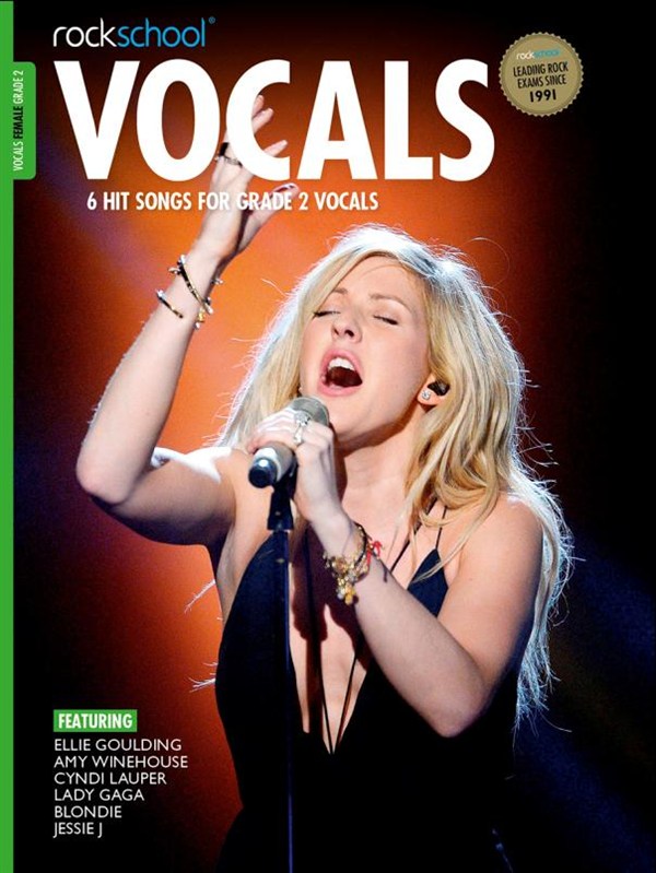 Rockschool Vocals Female 2014 Grade 2 + Online Sheet Music Songbook