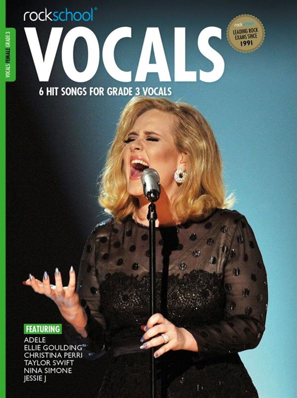 Rockschool Vocals Female 2014 Grade 3 + Online Sheet Music Songbook