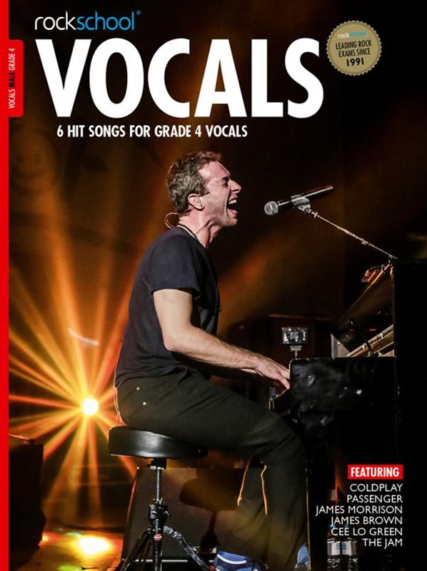 Rockschool Vocals Male 2014 Grade 4 + Online Sheet Music Songbook