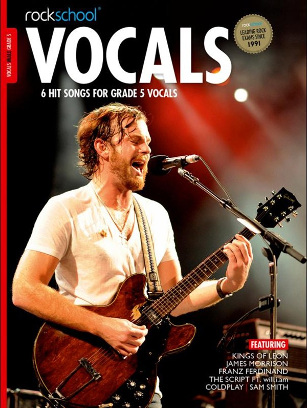 Rockschool Vocals Male 2014 Grade 5 + Online Sheet Music Songbook