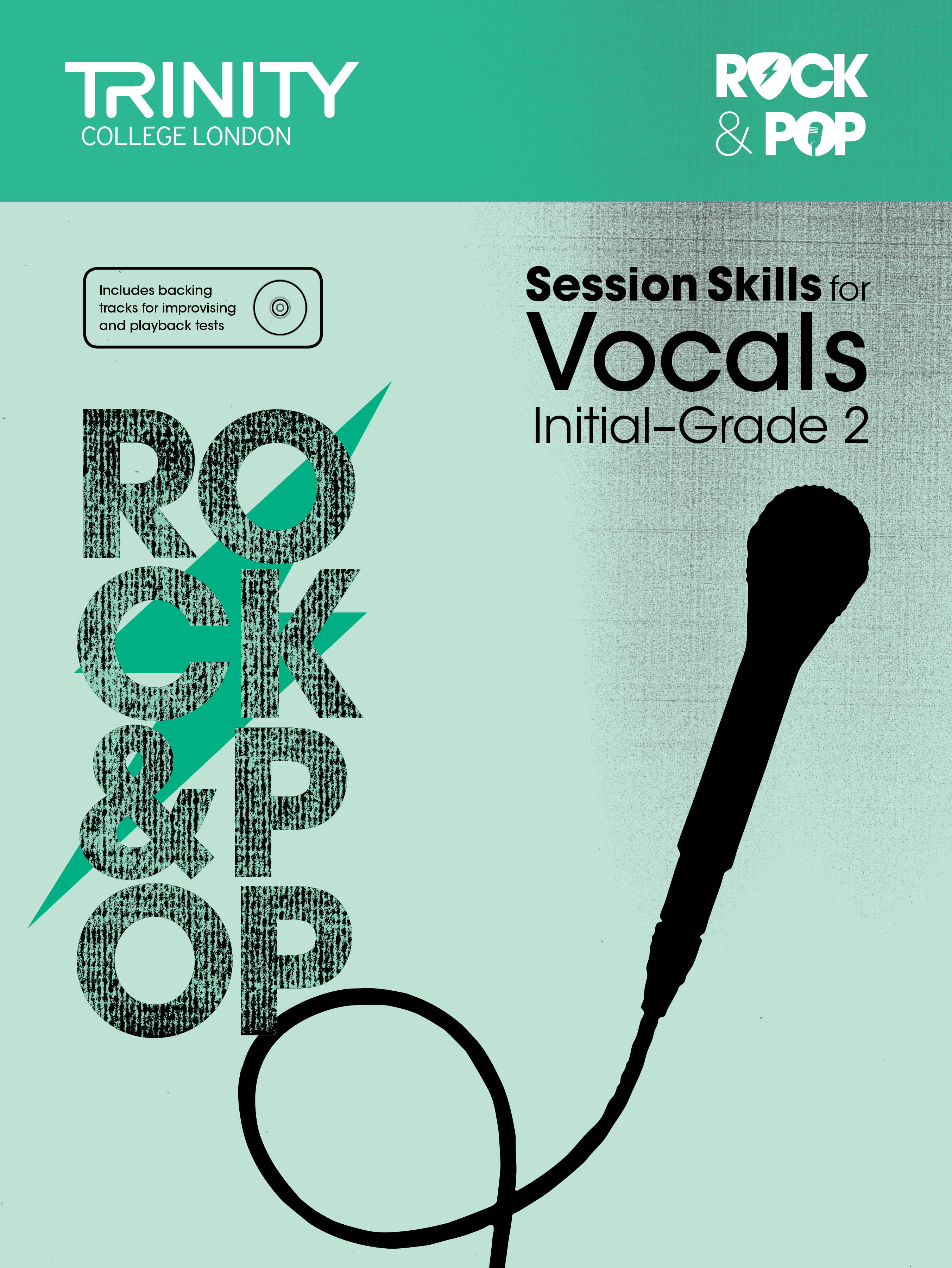 Trinity Rock & Pop Session Skills Vocals Ini-2+cd Sheet Music Songbook