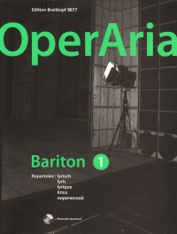 Operaria Baritone 1 Lyric + Cd Sheet Music Songbook
