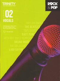 Trinity Rock & Pop 2018 Vocals Grade 2 Sheet Music Songbook