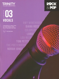 Trinity Rock & Pop 2018 Vocals Grade 3 Sheet Music Songbook